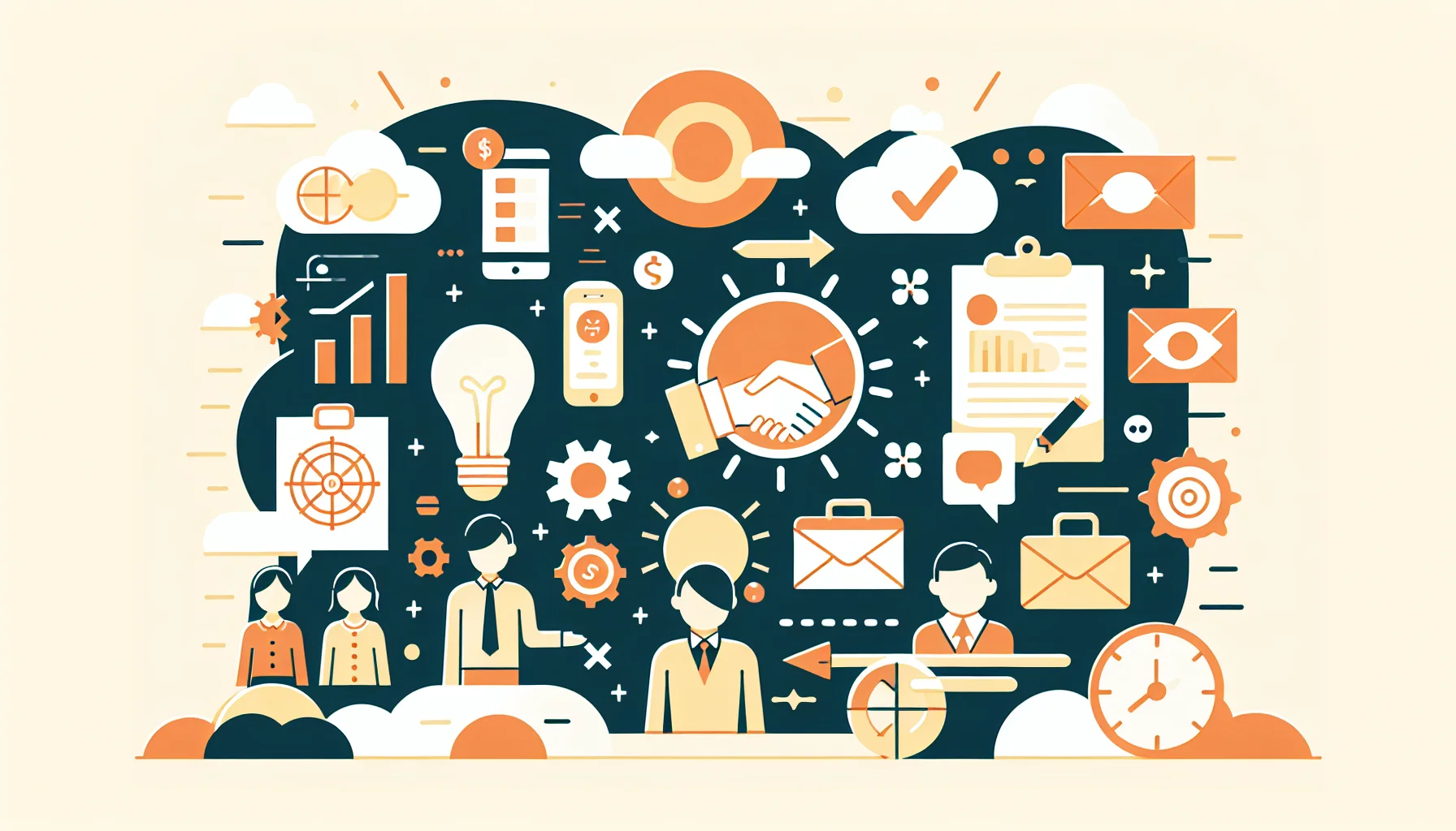 依頼・確認を明文化する具体的な方法のイメージ図